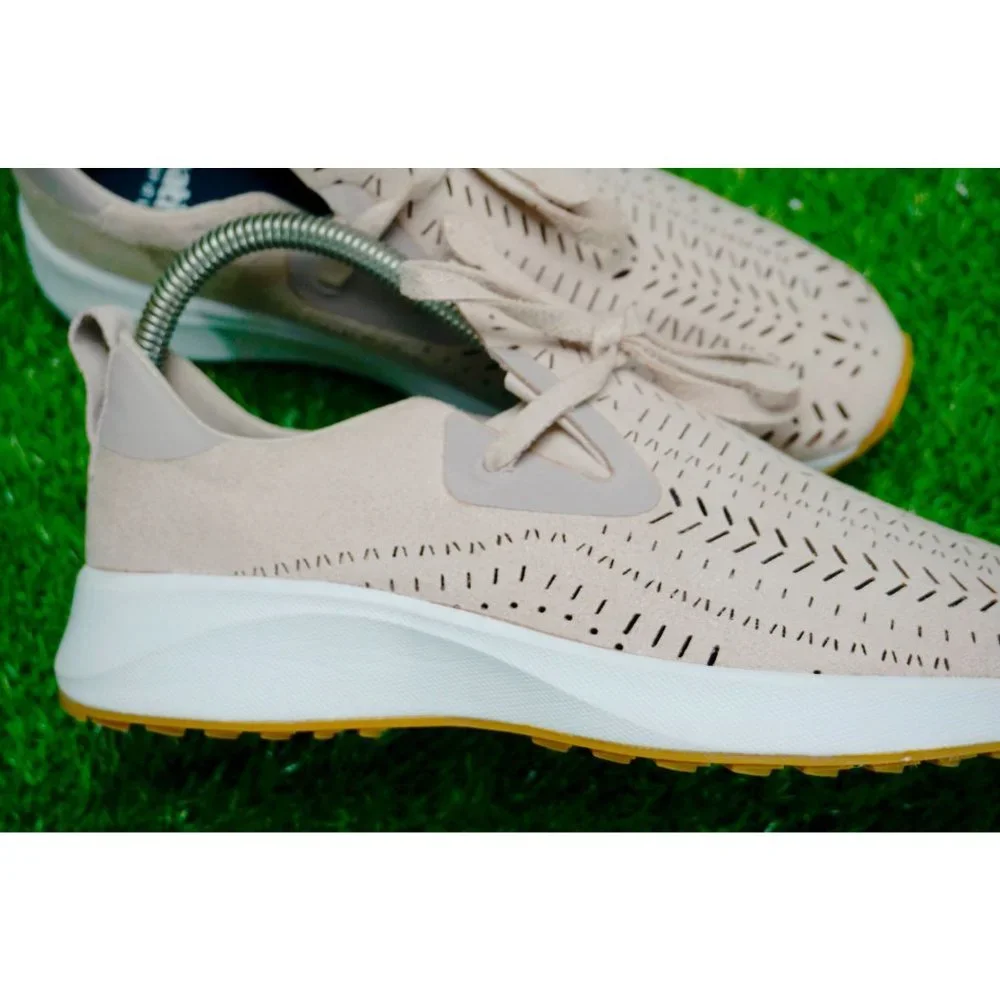Native Pink Suede Sneakers - Women's 6